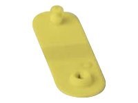 Zebra Bracelet Clips - Yellow (Pack of 275)
