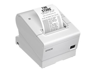 Epson TM-T88VII, Bondrucker,  USB,  USB-Host,  poweredUSB,  Ethernet,  ePOS,  weiß