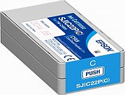 Epson SJIC22P(C) - Cyan - original - Tintenpatrone Epson SJIC22P(C) - Cyan - original - Tintenpatrone