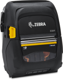 Zebra ZQ511 Plus Mobil-Etikettendrucker, Bluetooth, 203dpi, Display