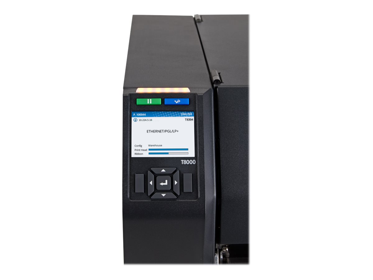 Printronix T8208 - Label printer - direct thermal / thermal transfer - roll (21.6 cm)