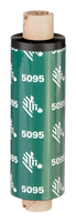 Zebra 5095 Resin - Black - 110 mm x 74 m - Thermal transfer ribbon (pack of 12)