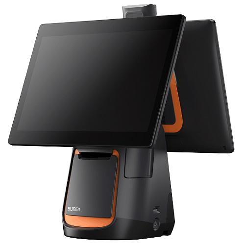 Sunmi T2s 39.6cm 15.6'' KD Android schwarz orange