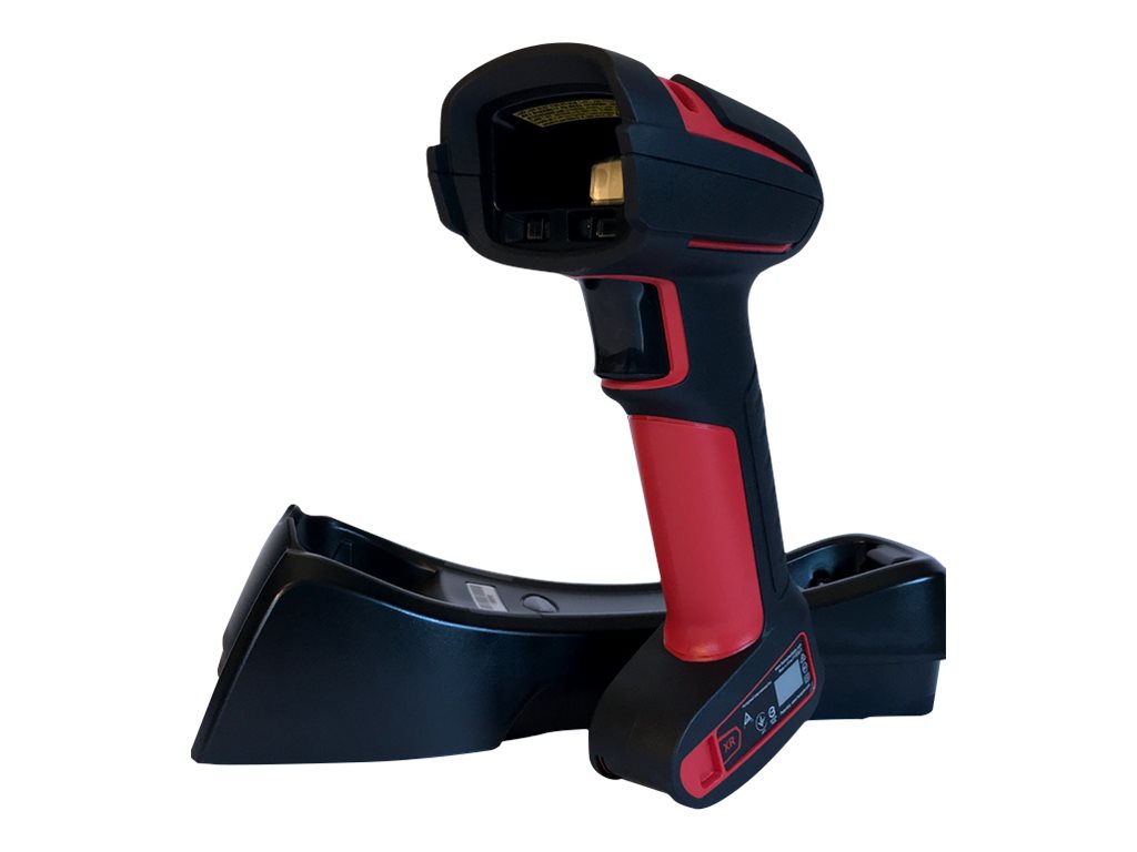 Honeywell Granit 1991iSR, Bluetooth, 2D-Scanner, USB, Multi-Interface Digimarc, Kit (USB), rot