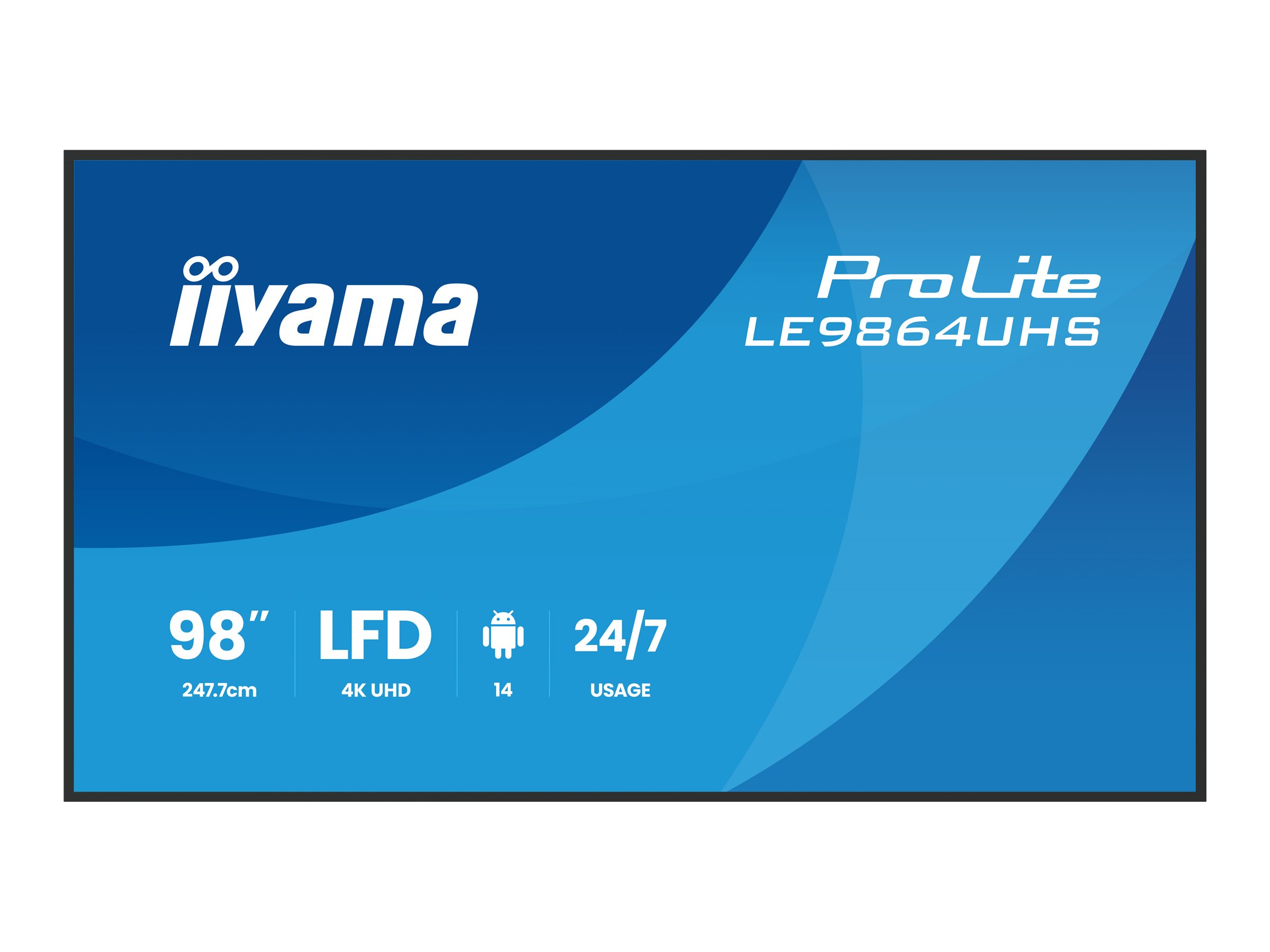 Iiyama ProLite LE9864UHS-B1AG - 249 cm (98") Diagonalklasse (247.7 cm (97.5")