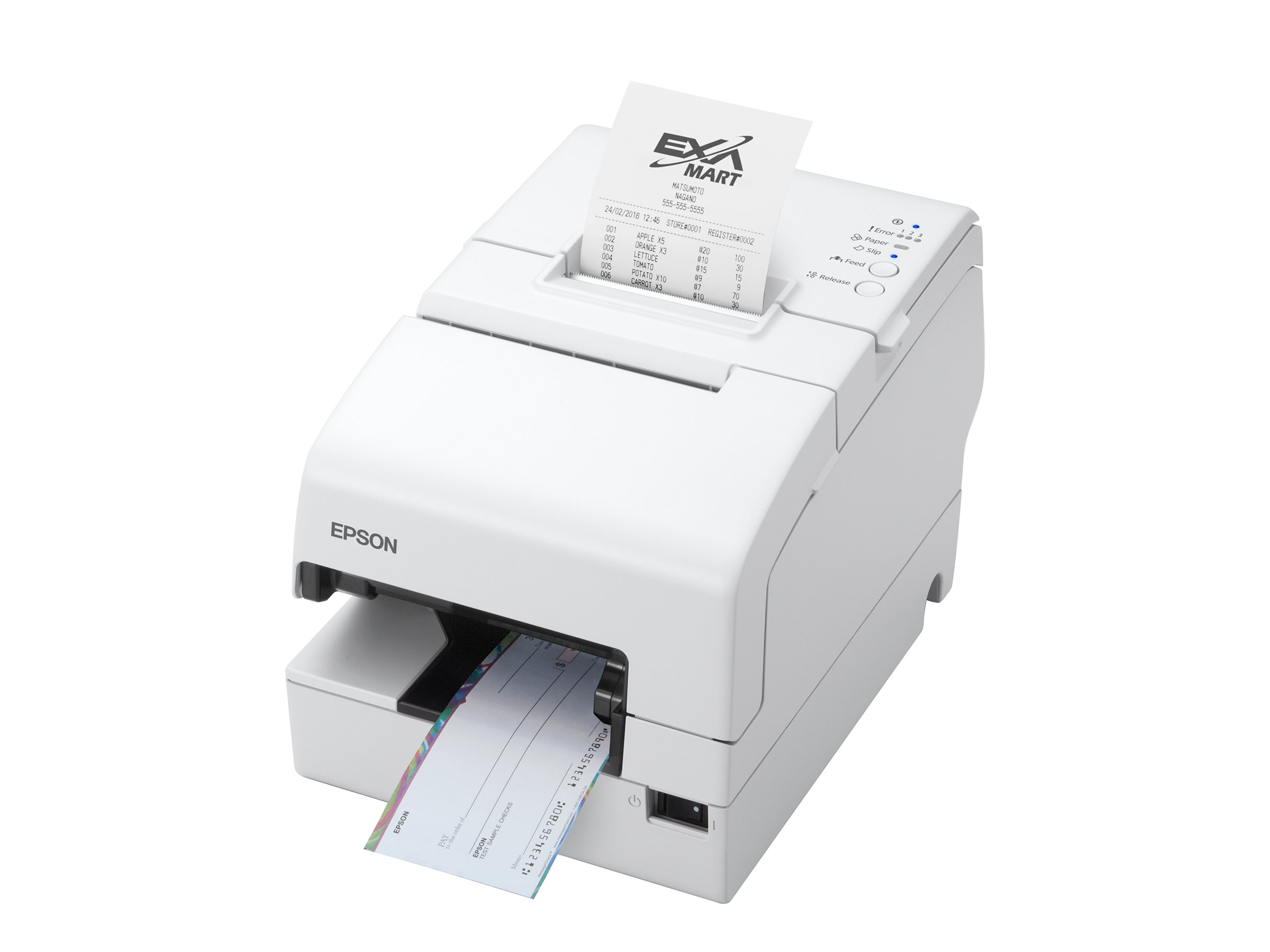 Epson TM H6000V - Belegdrucker - Thermozeile/Punktmatrix - 230 x 297 mm, Rolle (7,95 cm)