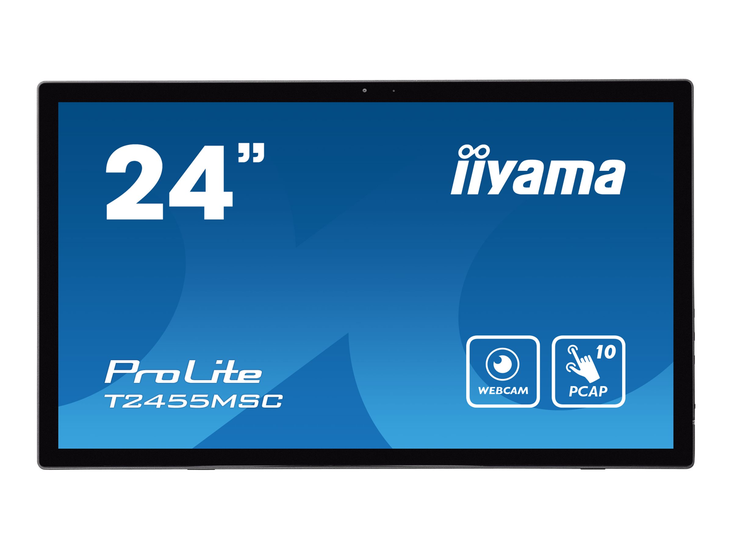 Iiyama ProLite T2455MSC-B1 - LED monitor - 60.5 cm (24")