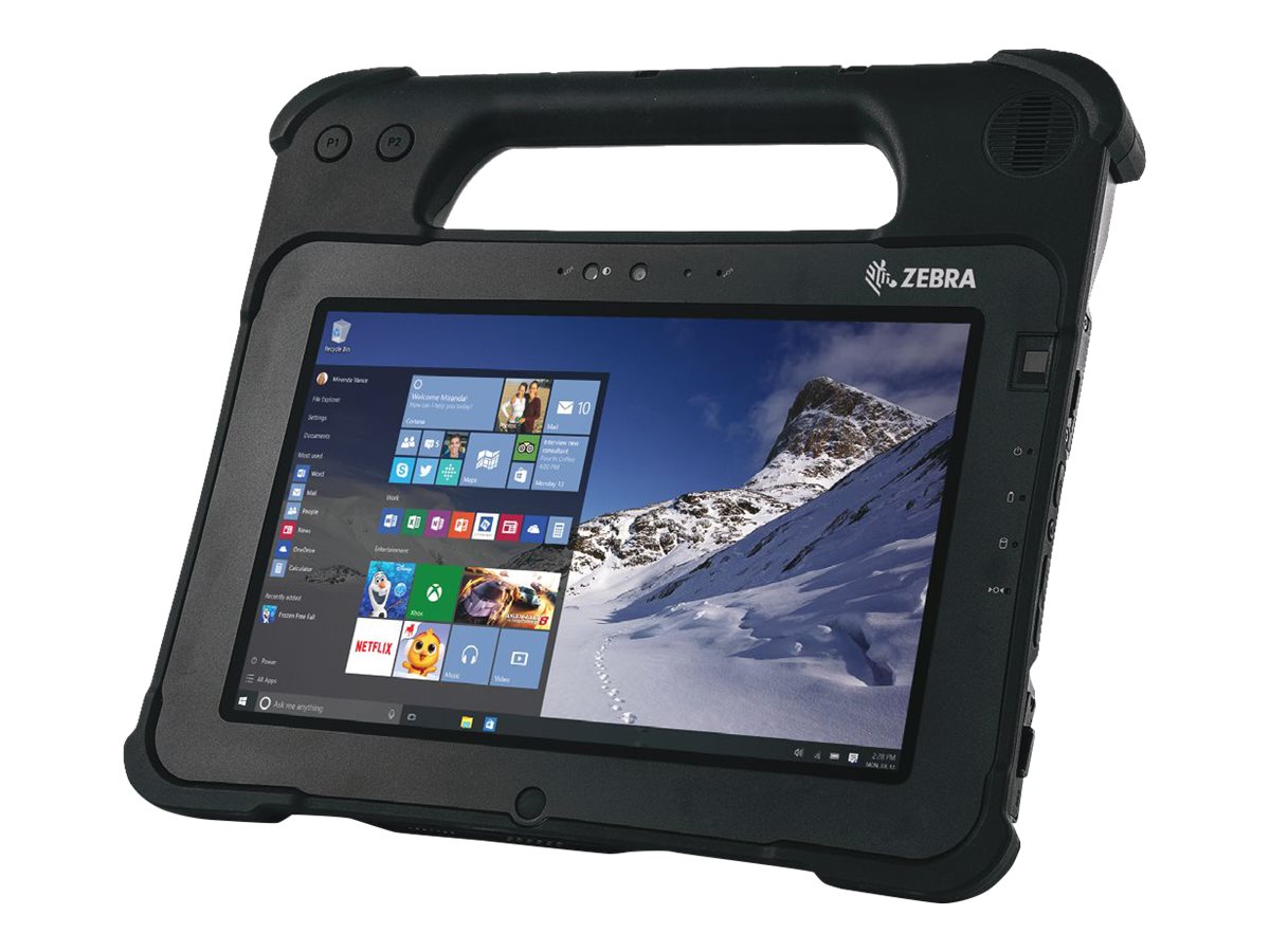 Zebra XPAD L10 - Rugged - Tablet - Intel Pentium N4200 / 1.1 GHz - Win 10 Pro 64-bit - HD Graphics 505 - 8 GB RAM - 128 GB SSD - 25.7 cm (10.1")