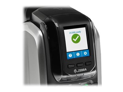 Zebra ZC300 - Plastikkartendrucker - Farbe - Thermosublimation/thermische Übertragung - CR-80 Card (85.6 x 54 mm) Zebra ZC300 - Plastikkartendrucker - Farbe - Thermosublimation/thermische Übertragung - CR-80 Card (85.6 x 54 mm)