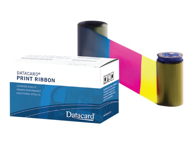 Datacard Farbband YMCKT, 250 Seiten