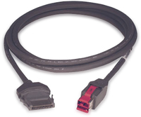 Epson TM-R Certified Serial Cable - Black - 3.66 m - Male/Male - 1 piece(s) - 34 mm - 51 mm