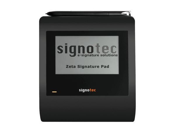 Signotec LCD Unterschriften Pad Zeta, ohne Hintergrundbeleuchtung