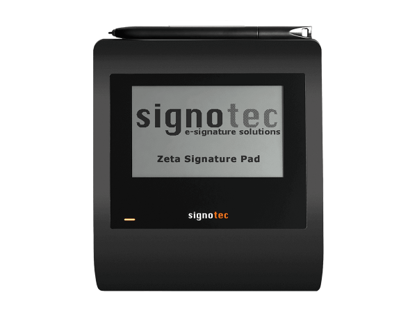 Signotec Unterschriftenpad Zeta, ohne Hintergrundbeleuchtung