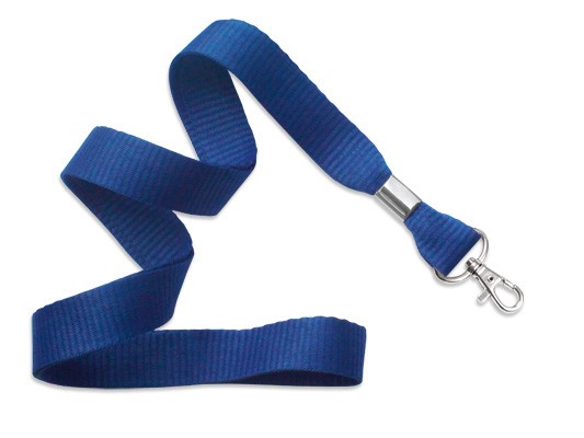 MicroWeave Lanyard, königblau, 16mm