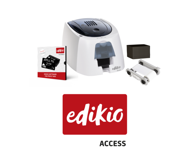 Evolis Edikio Access - Preisschilddrucker Lösung EA2U0000BS-BS001