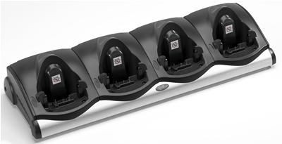 Zebra 4-Slot Cradle - Handheld-Ladestation - für Zebra MC9200/9300 - CRD9101-4001CR