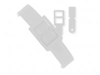 Kunststoff Gepäckriemen weiß 187mm Kunststoff Gepäckriemen weiß 187mm