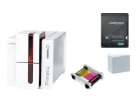 Evolis Primacy GO PACK, einseitig, 300dpi, USB, Ethernet, rot - PM1S-GP2 Evolis Primacy GO PACK, einseitig, 300dpi, USB, Ethernet, rot - PM1S-GP2
