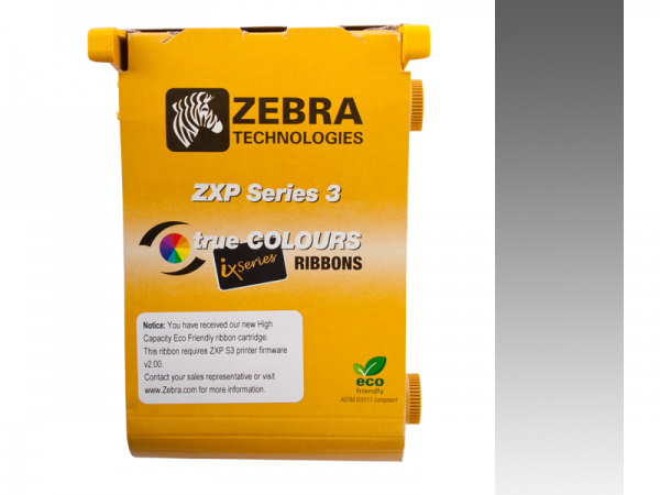 Zebra ZXP Series 3 ix Eco Farbband Silber mono