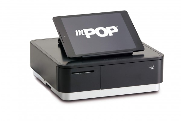 Star mPOP Kassenschublade mit Bondrucker, USB, BT (iOS), schwarz