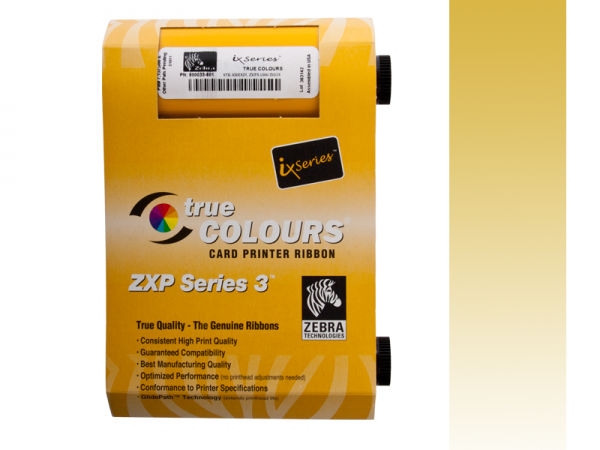 Zebra ZXP Series 3 Farbband Gold monochrom