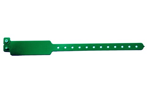 Vinyl Armband Perma Snap grün