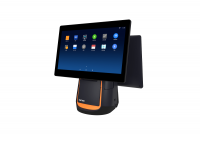 Sunmi T2s, 39,6cm (15,6''), ohne Kundendisplay, Android, schwarz, orange - P01220017 Sunmi T2s, 39,6cm (15,6''), ohne Kundendisplay, Android, schwarz, orange - P01220017