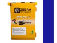 Zebra ZXP Series 3 ix Eco Farbband blau monochrom Zebra ZXP Series 3 ix Eco Farbband blau monochrom