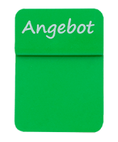 Aktionsreiter Angebot, 26 x 13 mm Aktionsreiter Angebot, 26 x 13 mm