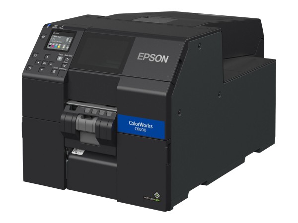 Epson ColorWorks CW-C6000Pe (mk), Peeler, Display, USB, Ethernet, black