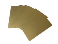 Zebra Premier Karten gold 0,76mm Zebra Premier Karten gold 0,76mm