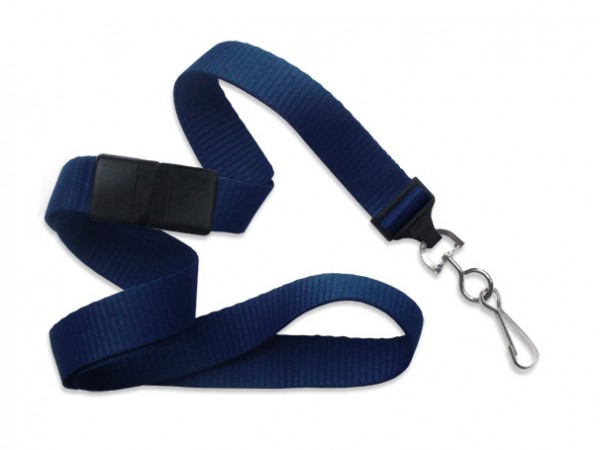 MicroWeave Lanyard, marineblau, 16mm