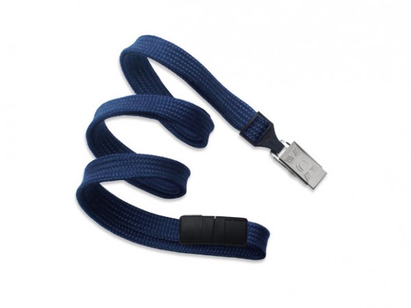 Classic Flach Lanyard, marinebalu, 10mm