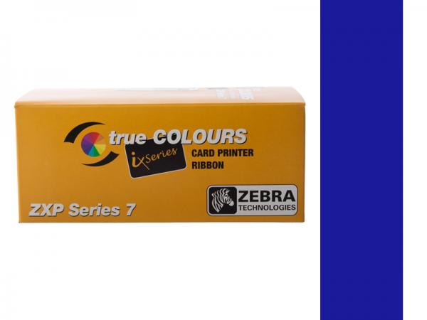 Zebra ZXP Series 7 Farbband Blau 800077-714EM
