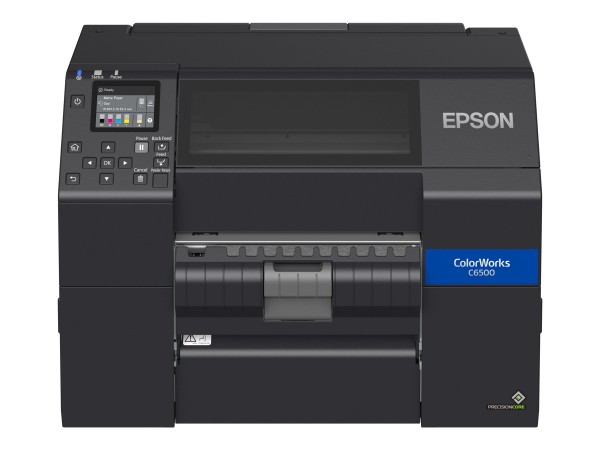 Epson ColorWorks CW-C6500Pe, Peeler, Display, USB, Ethernet, schwarz