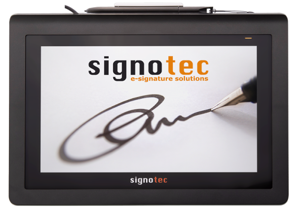 Signotec LCD Signature Pad Delta with color display - USB & Ethernet