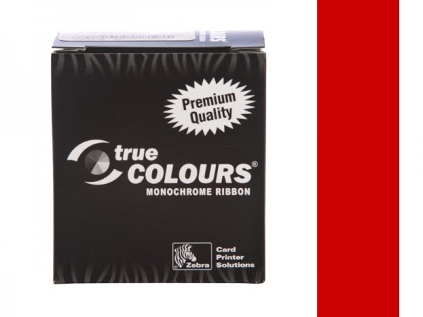 Zebra Performance Line Farbband rot mono