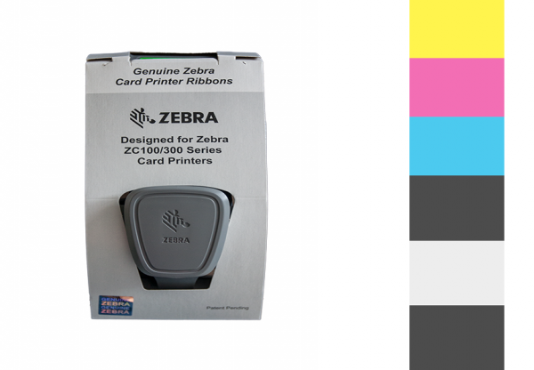 Zebra Farbband ZC Series YMCKOK 800350-360EM