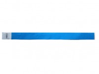 19mm Tyvec Armband, selbstklebend. Verschluss blau 19mm Tyvec Armband, selbstklebend. Verschluss blau