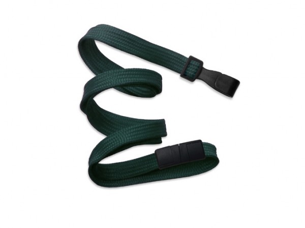 Classic Flach Lanyard, waldgrün, 10mm