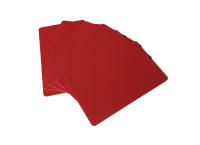 Zebra Premier Karten rot 0,76mm Zebra Premier Karten rot 0,76mm