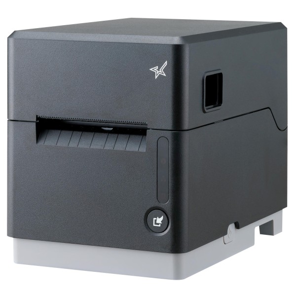 Star mC-Label3 (203 dpi) Drucker, CloudPRNT, Cutter, linerless, USB, USB-C, Eth, grau