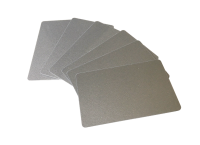 Zebra Premier Karten silber 0,76mm Zebra Premier Karten silber 0,76mm