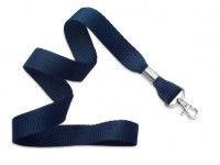 MicroWeave Lanyard, marineblau, 16mm MicroWeave Lanyard, marineblau, 16mm