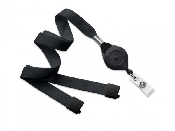 OptiWeave Lanyard, schwarz, 16mm
