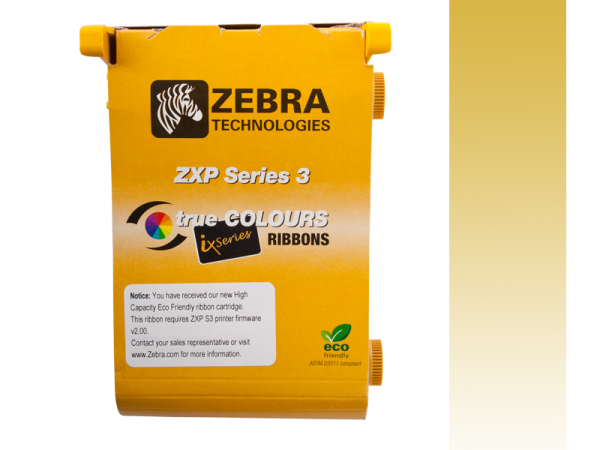 Zebra ZXP Series 3 ix Eco Farbband Gold monochrom