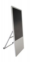 Digitaler Kundenstopper Indoor, weiß