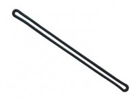 Flexible Kunststoffschlaufe schwarz 152mm Flexible Kunststoffschlaufe schwarz 152mm