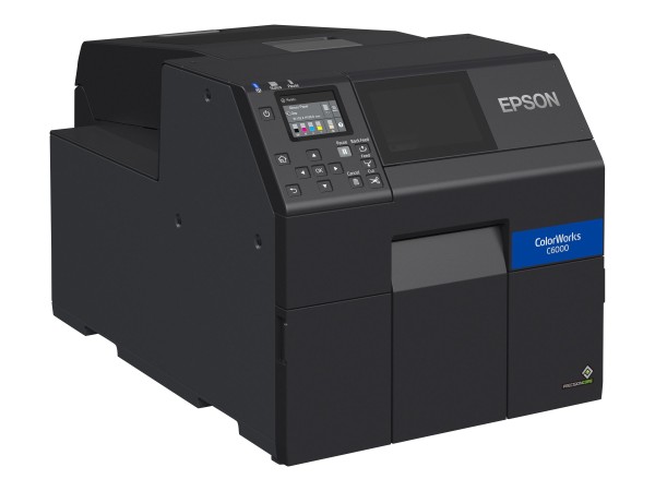 Epson ColorWorks CW-C6000Ae, Cutter, Display, USB, Ethernet, schwarz