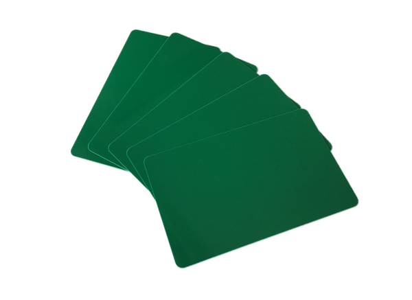 Zebra Premier Karten grün 0,76mm